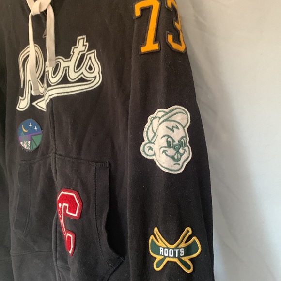 Roots Patchwork Hoodie - Picture 4 of 5